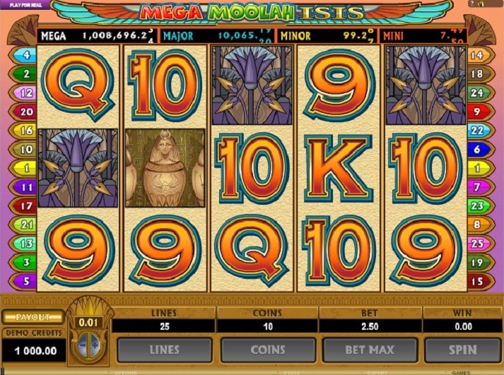 mega moolah microgaming