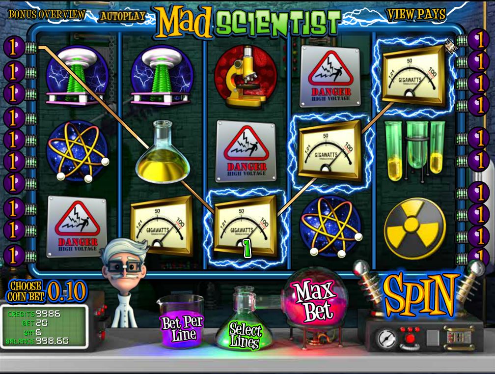 Mad Scientist Slot