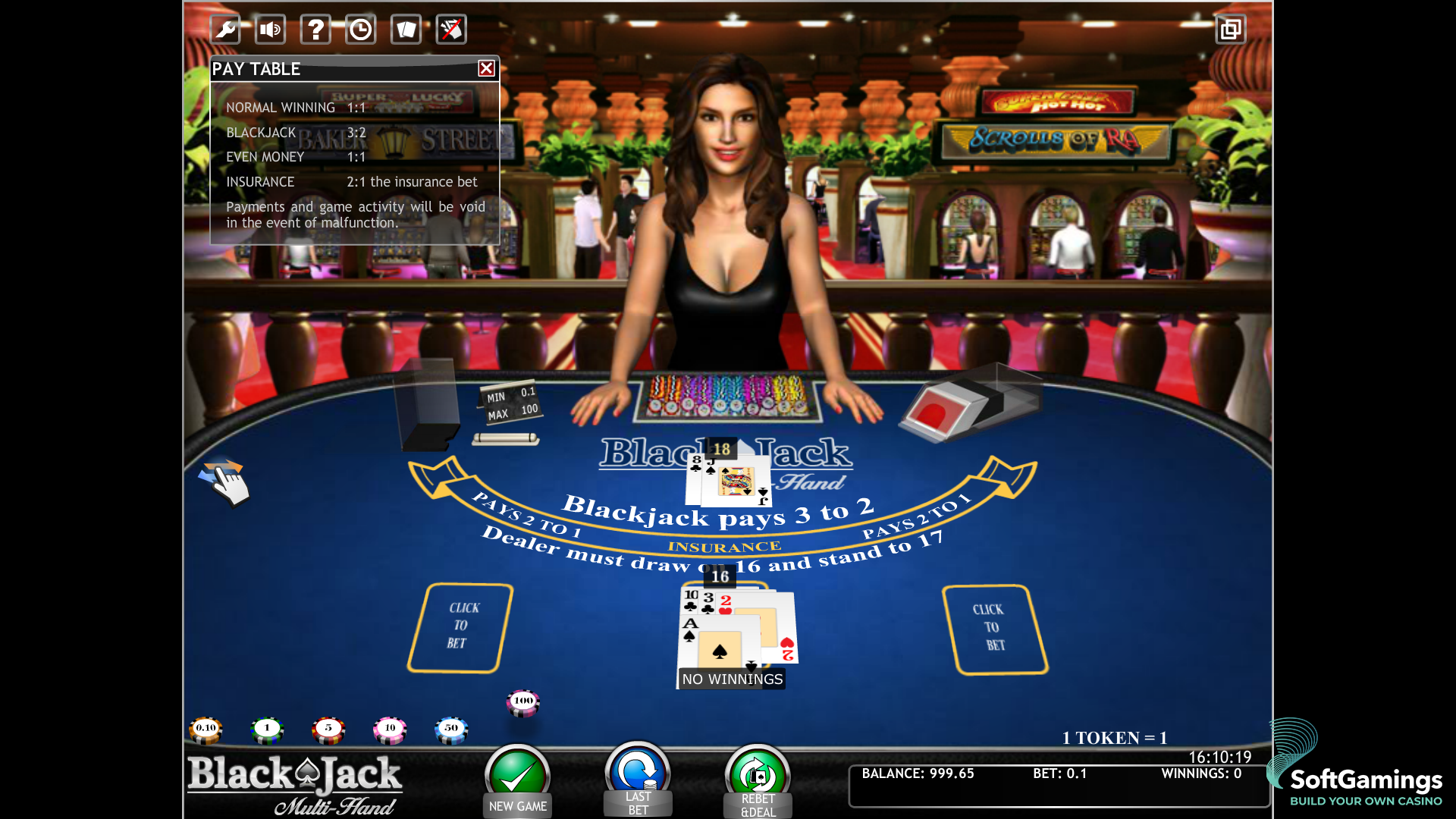 Blackjack Buy In Bet